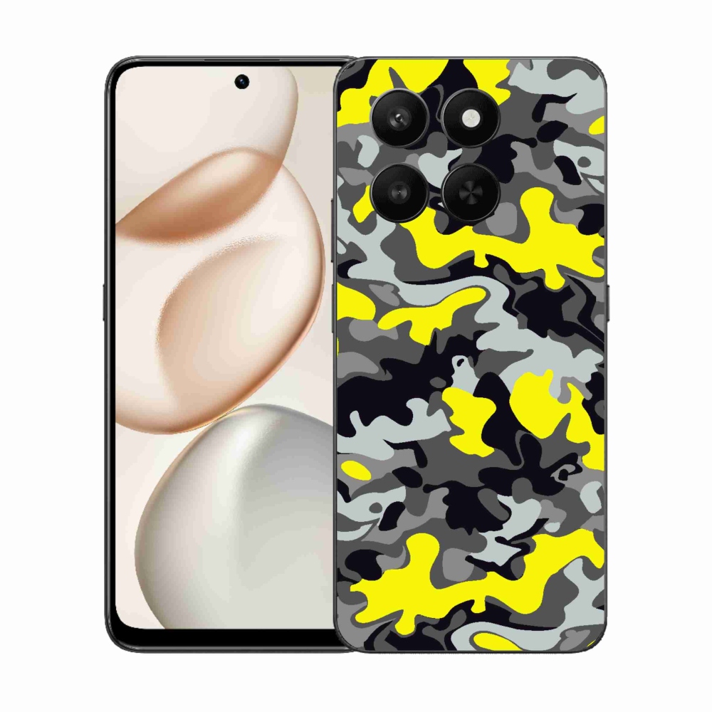 Gelový kryt mmCase na Honor 400 Smart 5G/4G/Honor X7d - maskáčový vzor 6