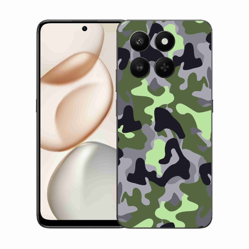 Gelový kryt mmCase na Honor 400 Smart 5G/4G/Honor X7d - maskáčový vzor 7