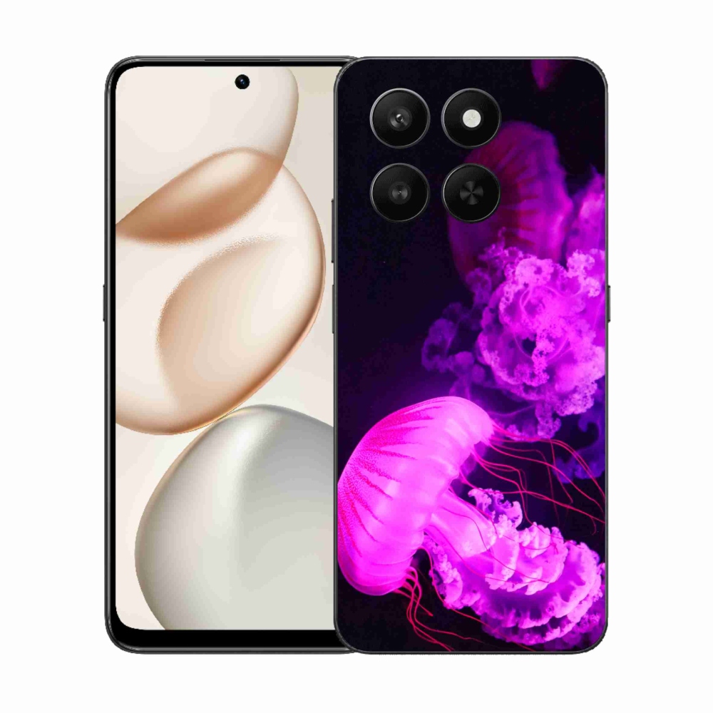 Gelový kryt mmCase na Honor 400 Smart 5G/4G/Honor X7d - medúza 1