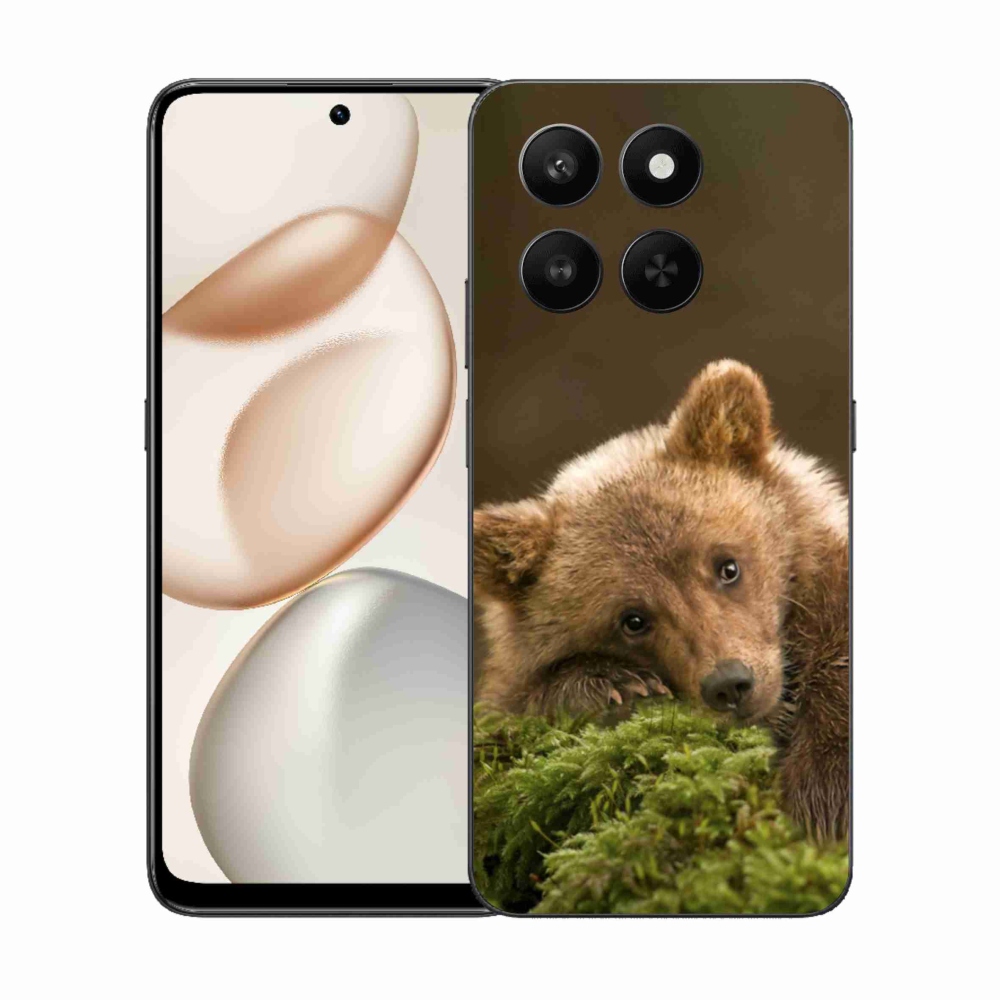 Gelový kryt mmCase na Honor 400 Smart 5G/4G/Honor X7d - medvěd