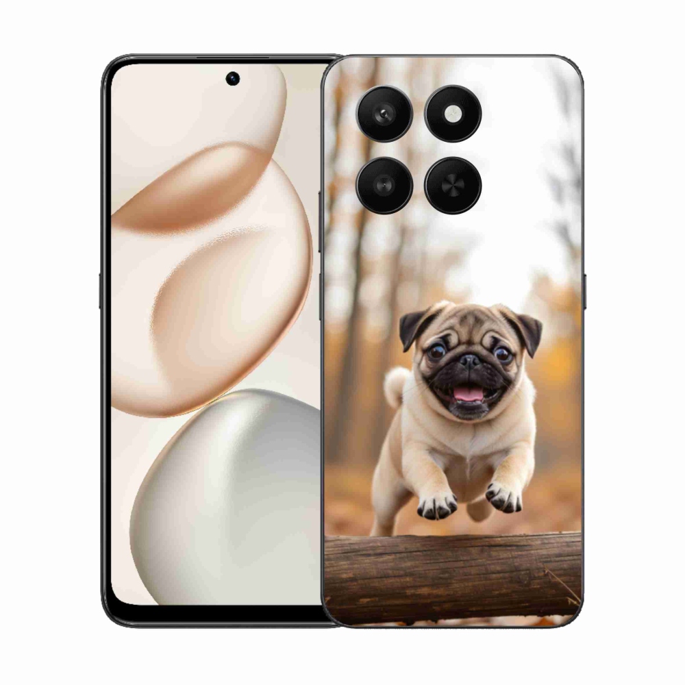 Gelový kryt mmCase na Honor 400 Smart 5G/4G/Honor X7d - mops 2