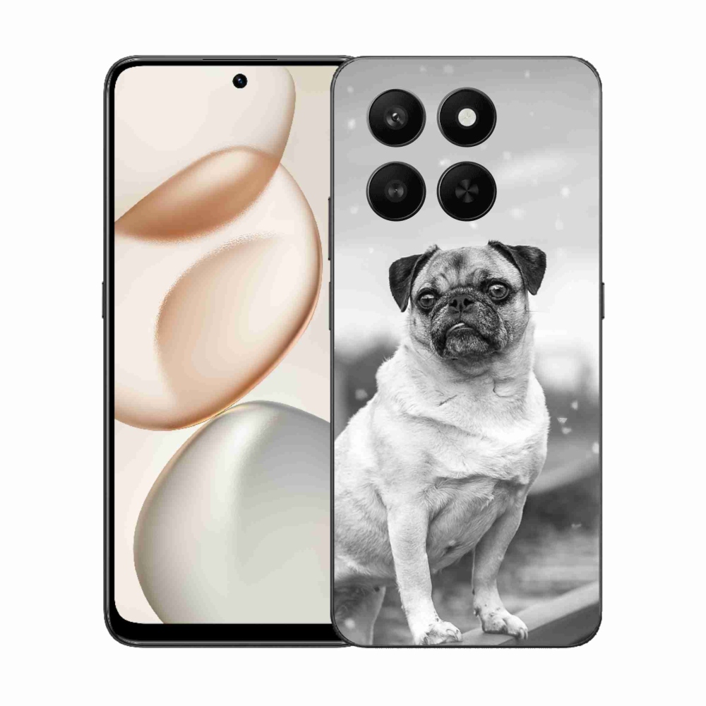 Gelový kryt mmCase na Honor 400 Smart 5G/4G/Honor X7d - mops