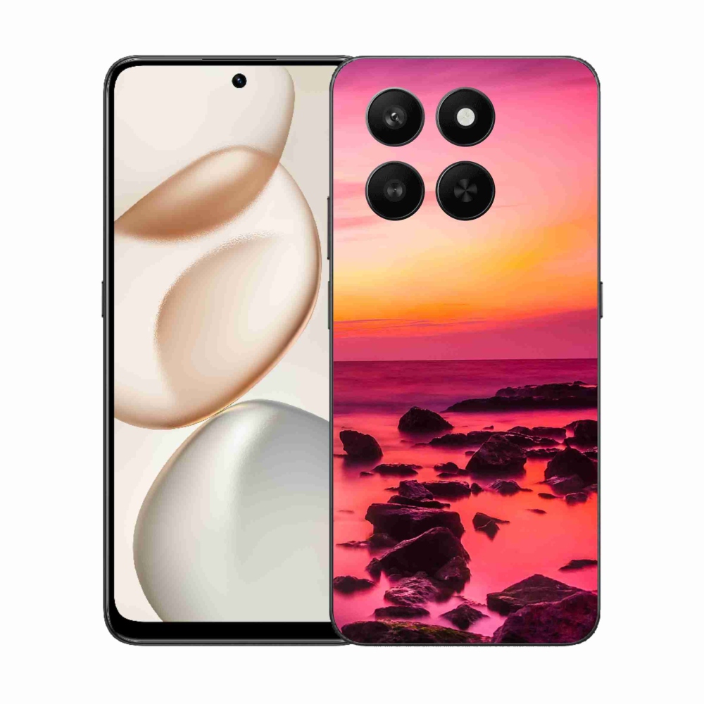 Gelový kryt mmCase na Honor 400 Smart 5G/4G/Honor X7d - moře a záře