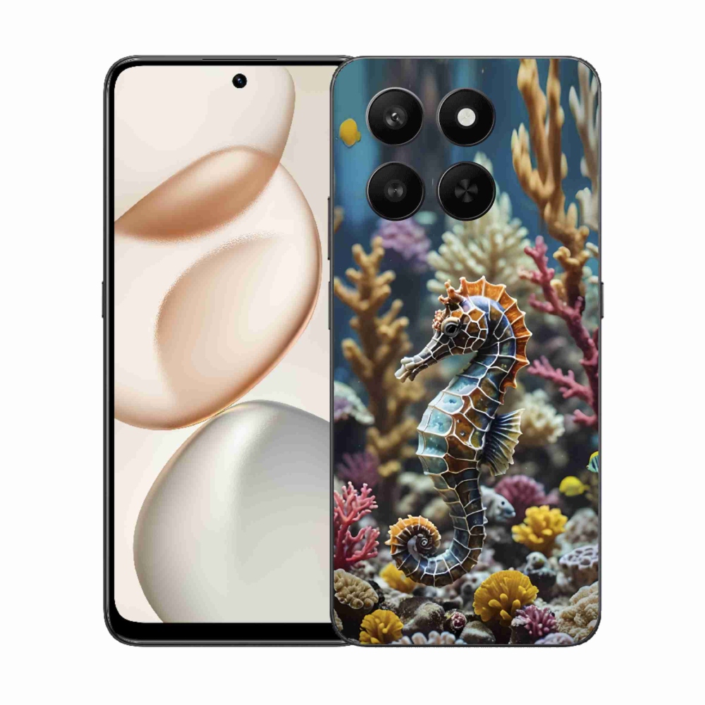 Gelový kryt mmCase na Honor 400 Smart 5G/4G/Honor X7d - mořský koník 2