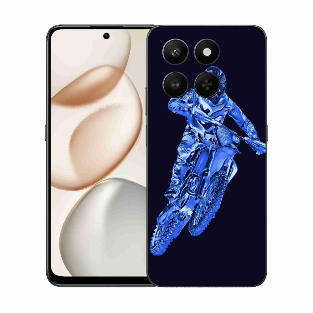 Gelový kryt mmCase na Honor 400 Smart 5G/4G/Honor X7d - motocross 1