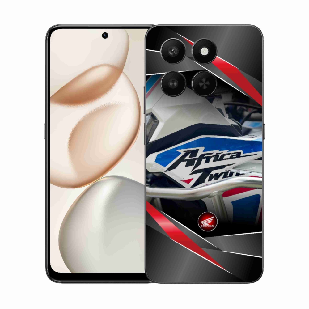 Gelový kryt mmCase na Honor 400 Smart 5G/4G/Honor X7d - motorka honda