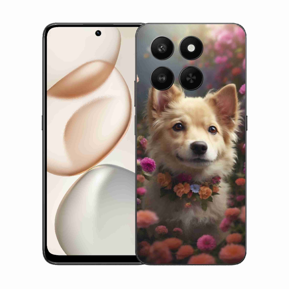 Gelový kryt mmCase na Honor 400 Smart 5G/4G/Honor X7d - německý špic