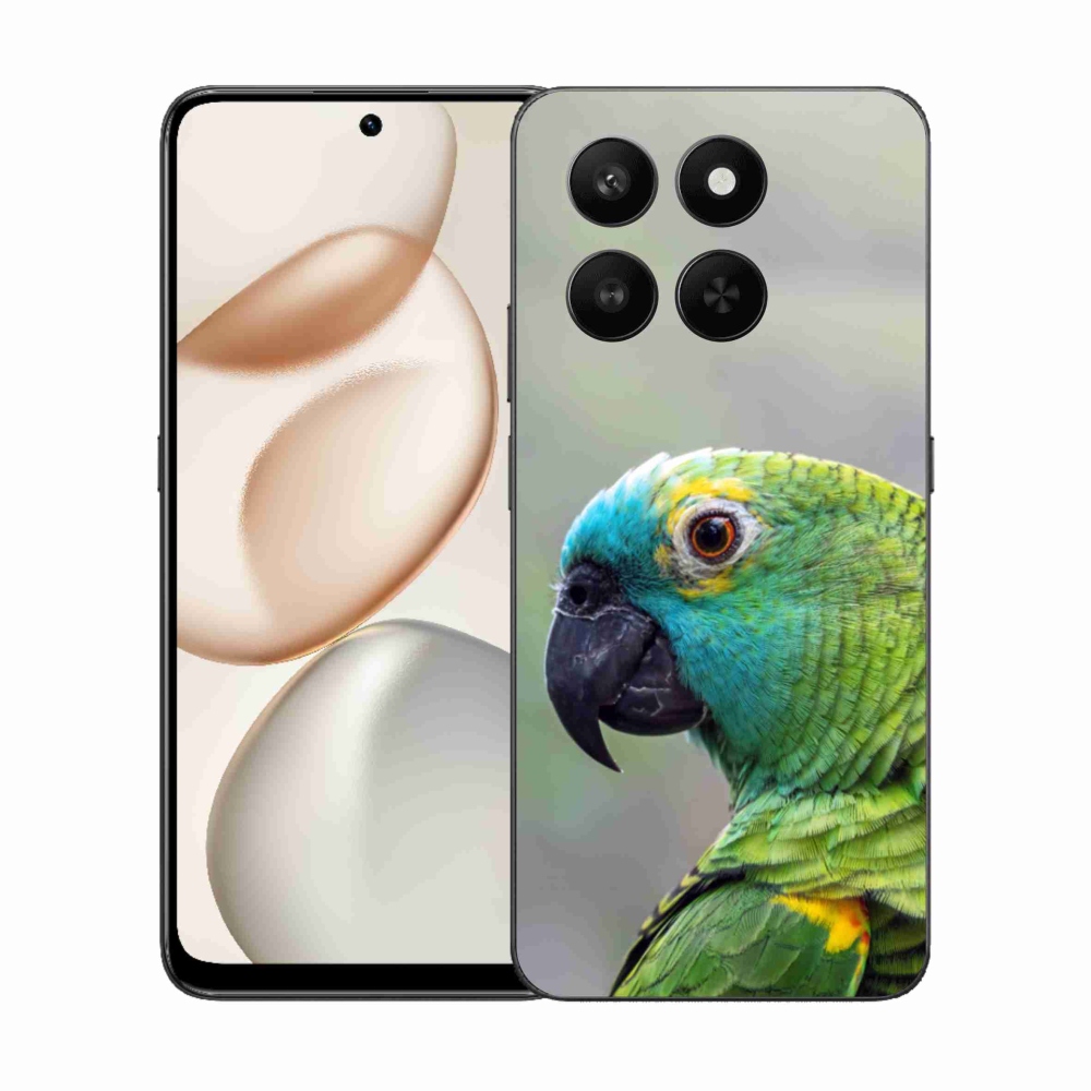 Gelový kryt mmCase na Honor 400 Smart 5G/4G/Honor X7d - papoušek amazoňan