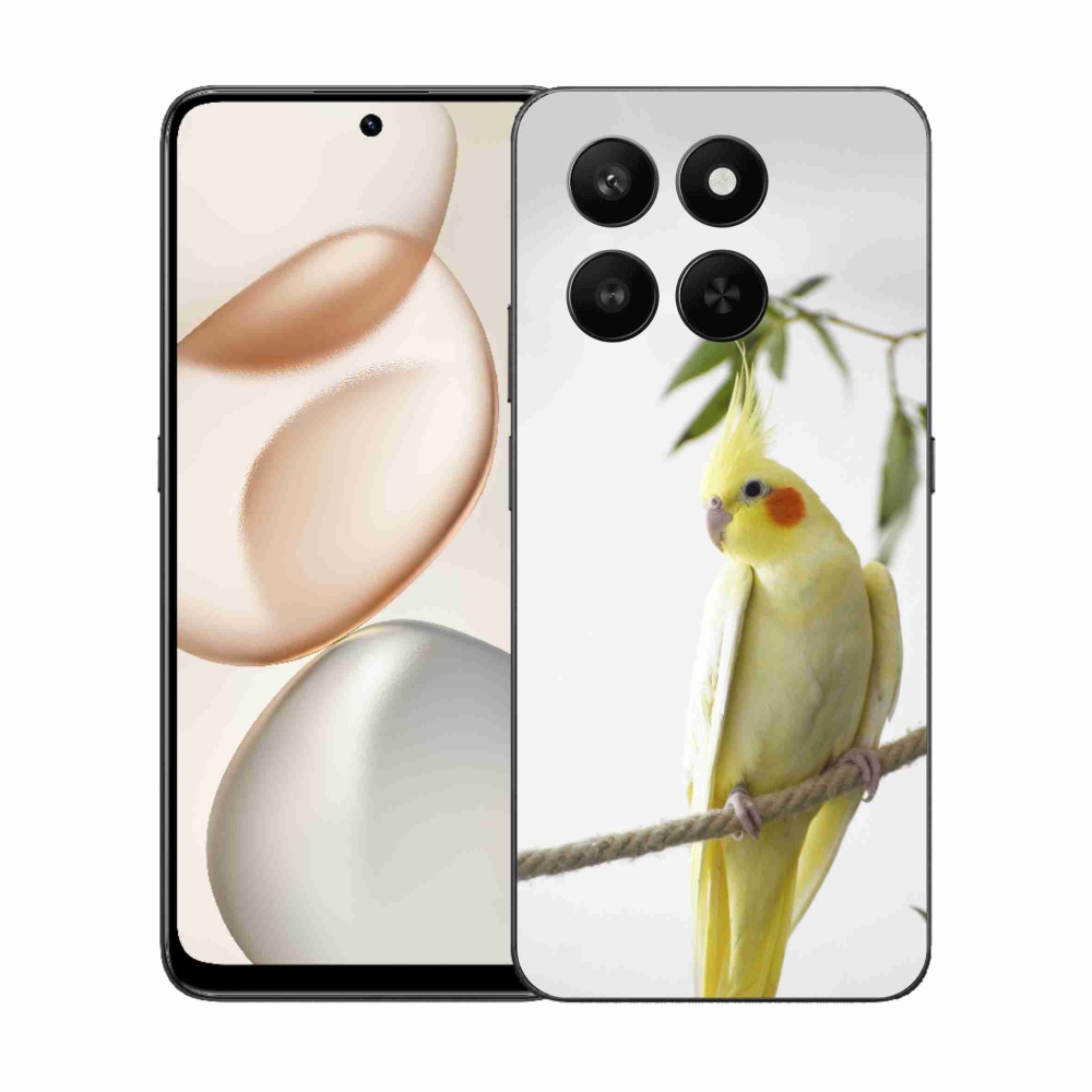 Gelový kryt mmCase na Honor 400 Smart 5G/4G/Honor X7d - papoušek korela chocholatá