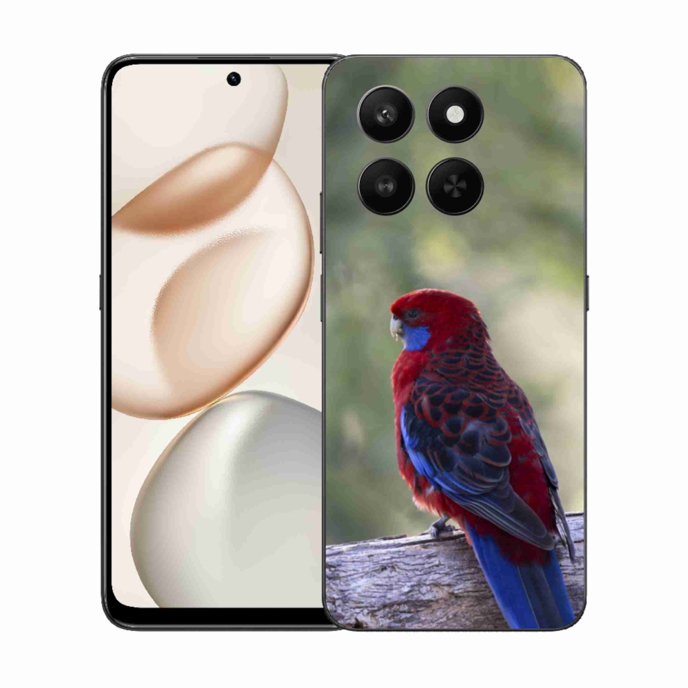 Gelový kryt mmCase na Honor 400 Smart 5G/4G/Honor X7d - papoušek rosela