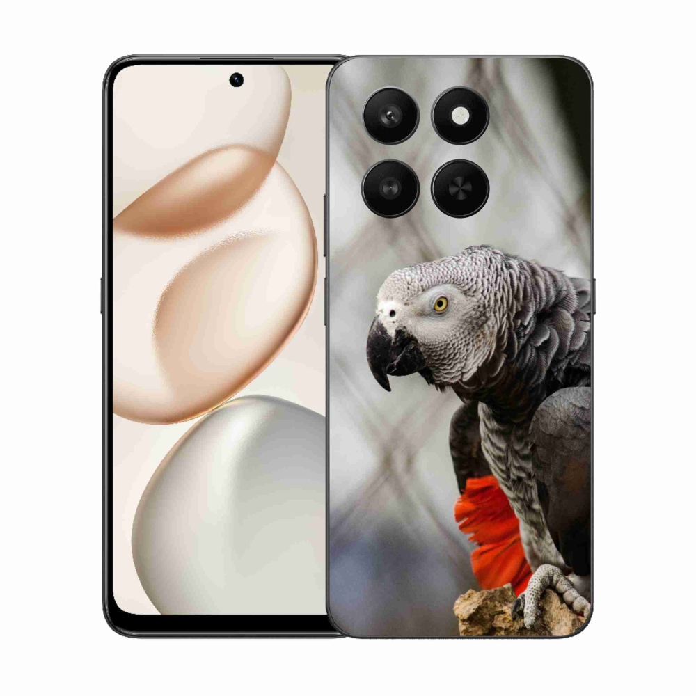 Gelový kryt mmCase na Honor 400 Smart 5G/4G/Honor X7d - papoušek žako 3