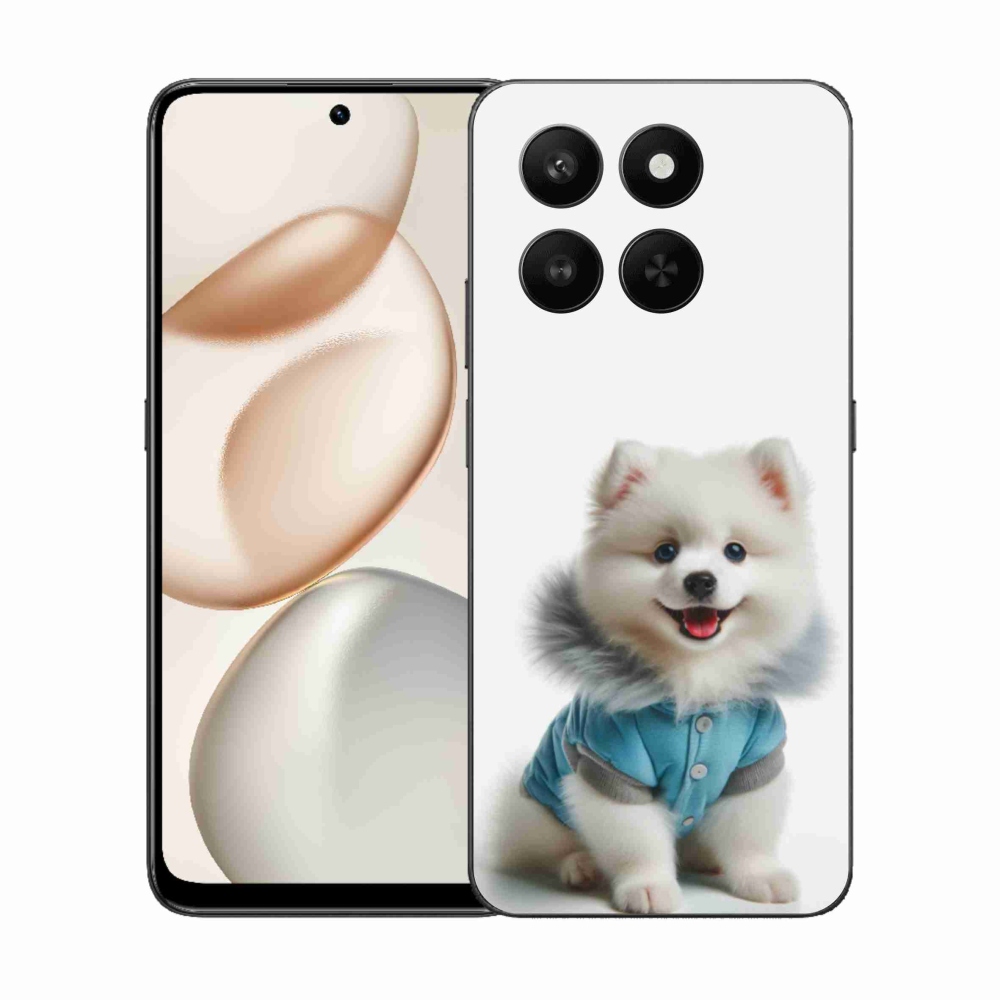 Gelový kryt mmCase na Honor 400 Smart 5G/4G/Honor X7d - pomeranian