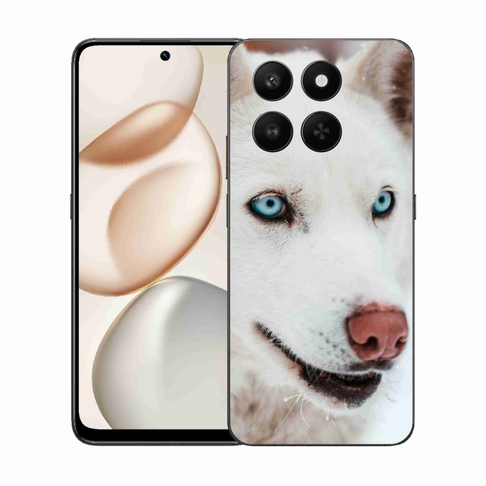 Gelový kryt mmCase na Honor 400 Smart 5G/4G/Honor X7d - psí pohled