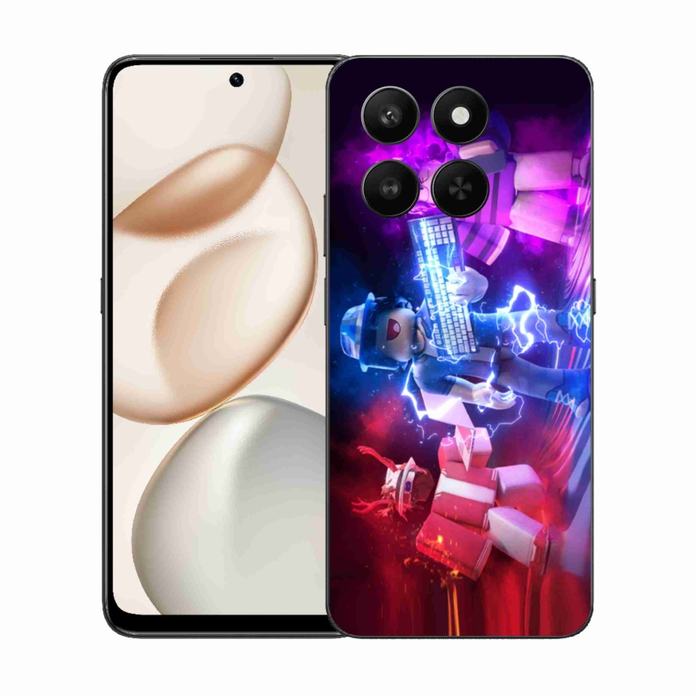 Gelový kryt mmCase na Honor 400 Smart 5G/4G/Honor X7d - roblox