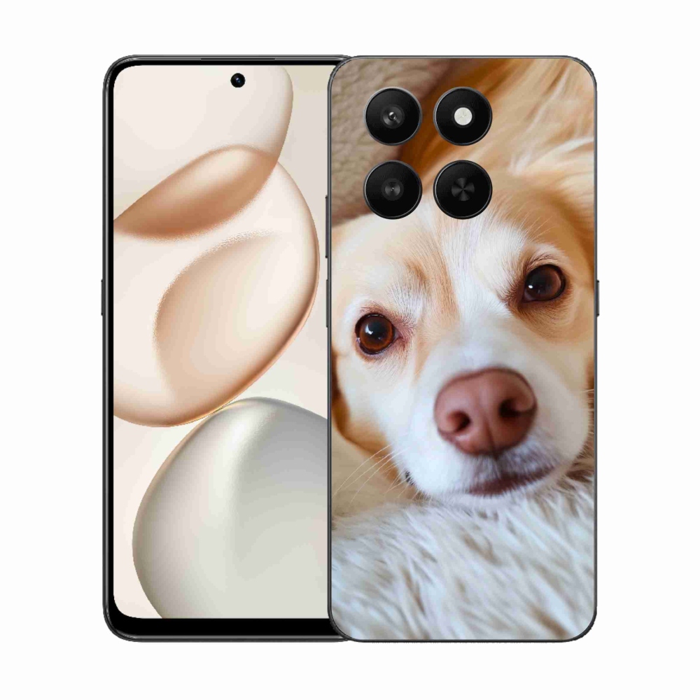 Gelový kryt mmCase na Honor 400 Smart 5G/4G/Honor X7d - Roztomilá čivava