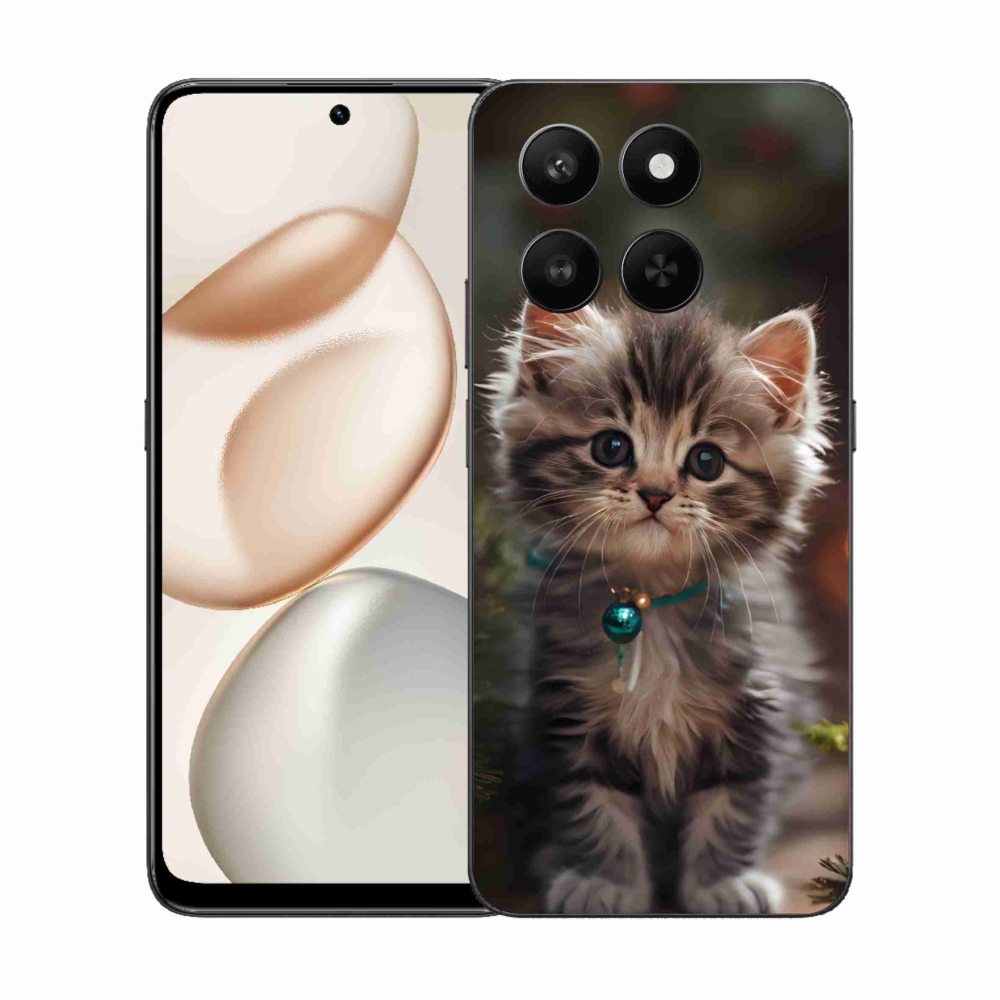 Gelový kryt mmCase na Honor 400 Smart 5G/4G/Honor X7d - roztomilé kotě 11
