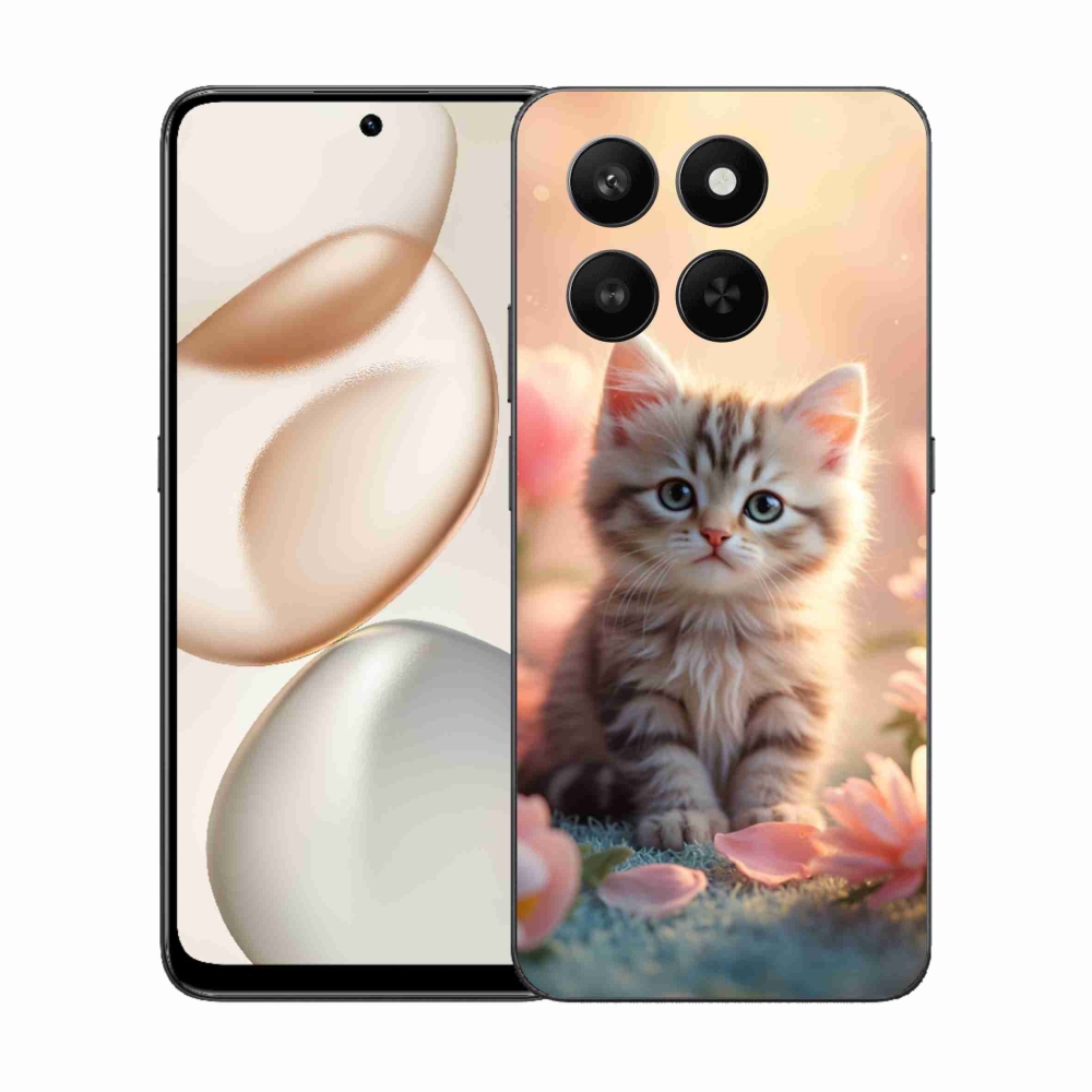 Gelový kryt mmCase na Honor 400 Smart 5G/4G/Honor X7d - roztomilé kotě 8