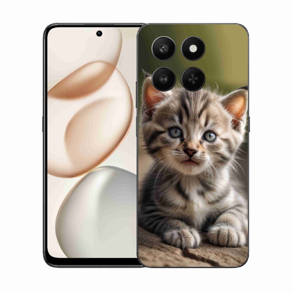 Gelový kryt mmCase na Honor 400 Smart 5G/4G/Honor X7d - roztomilé kotě 9