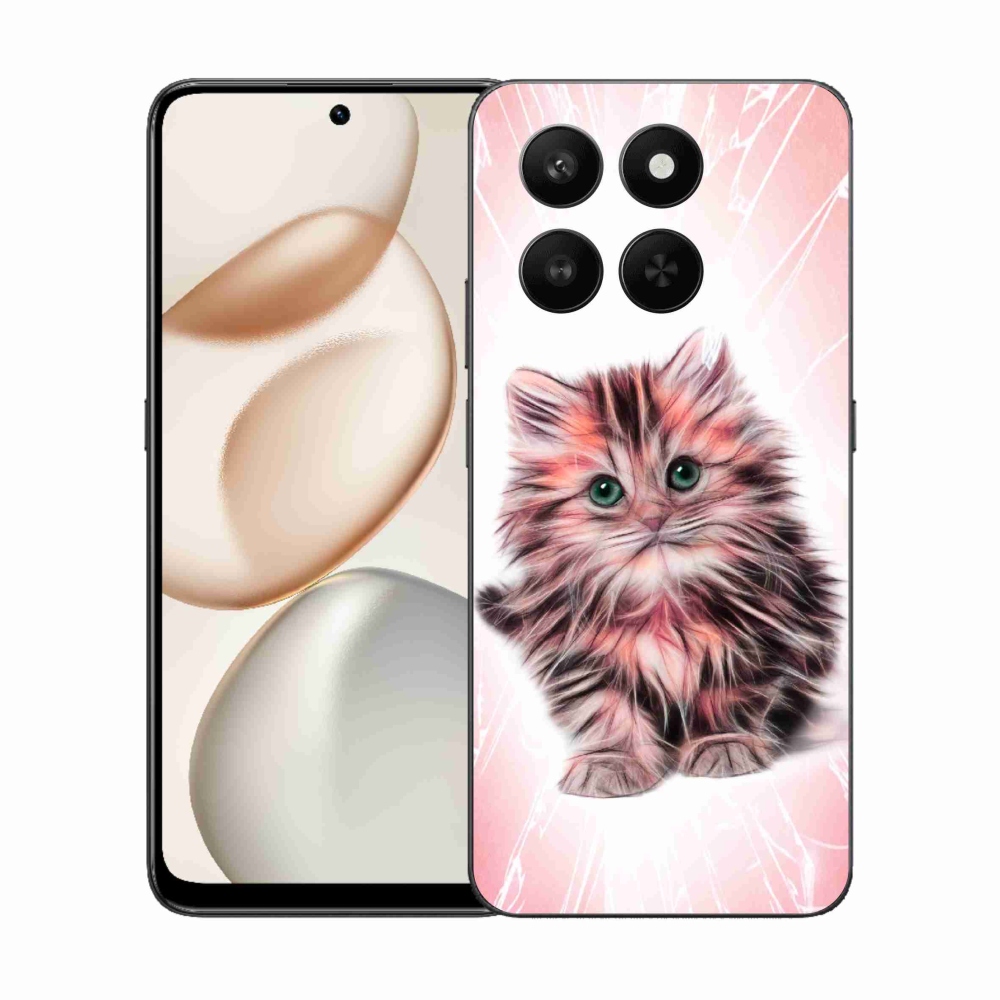 Gelový kryt mmCase na Honor 400 Smart 5G/4G/Honor X7d - roztomilé kotě