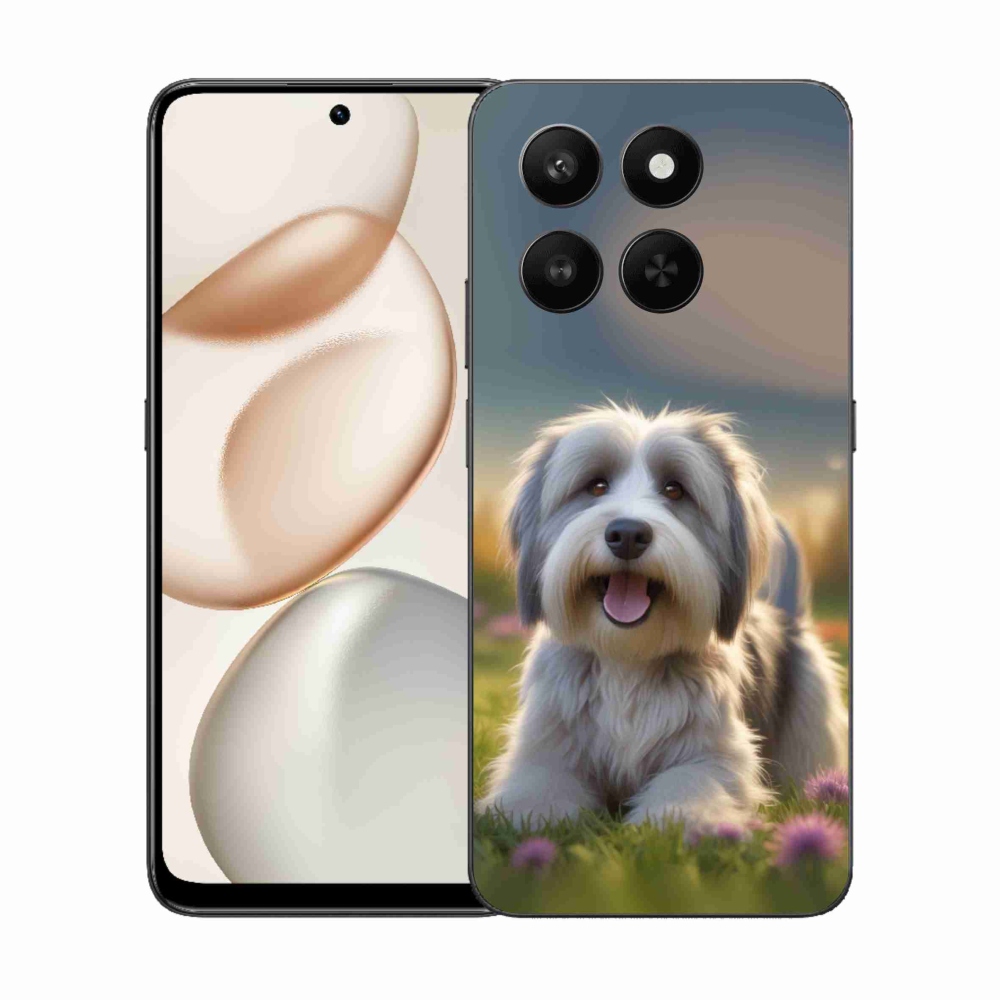 Gelový kryt mmCase na Honor 400 Smart 5G/4G/Honor X7d - roztomilý havanský psík