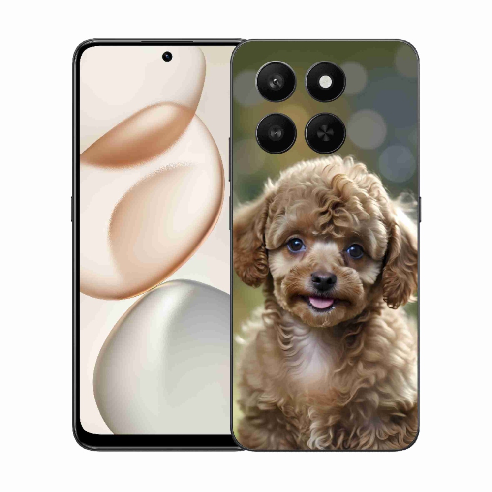 Gelový kryt mmCase na Honor 400 Smart 5G/4G/Honor X7d - roztomilý pudl