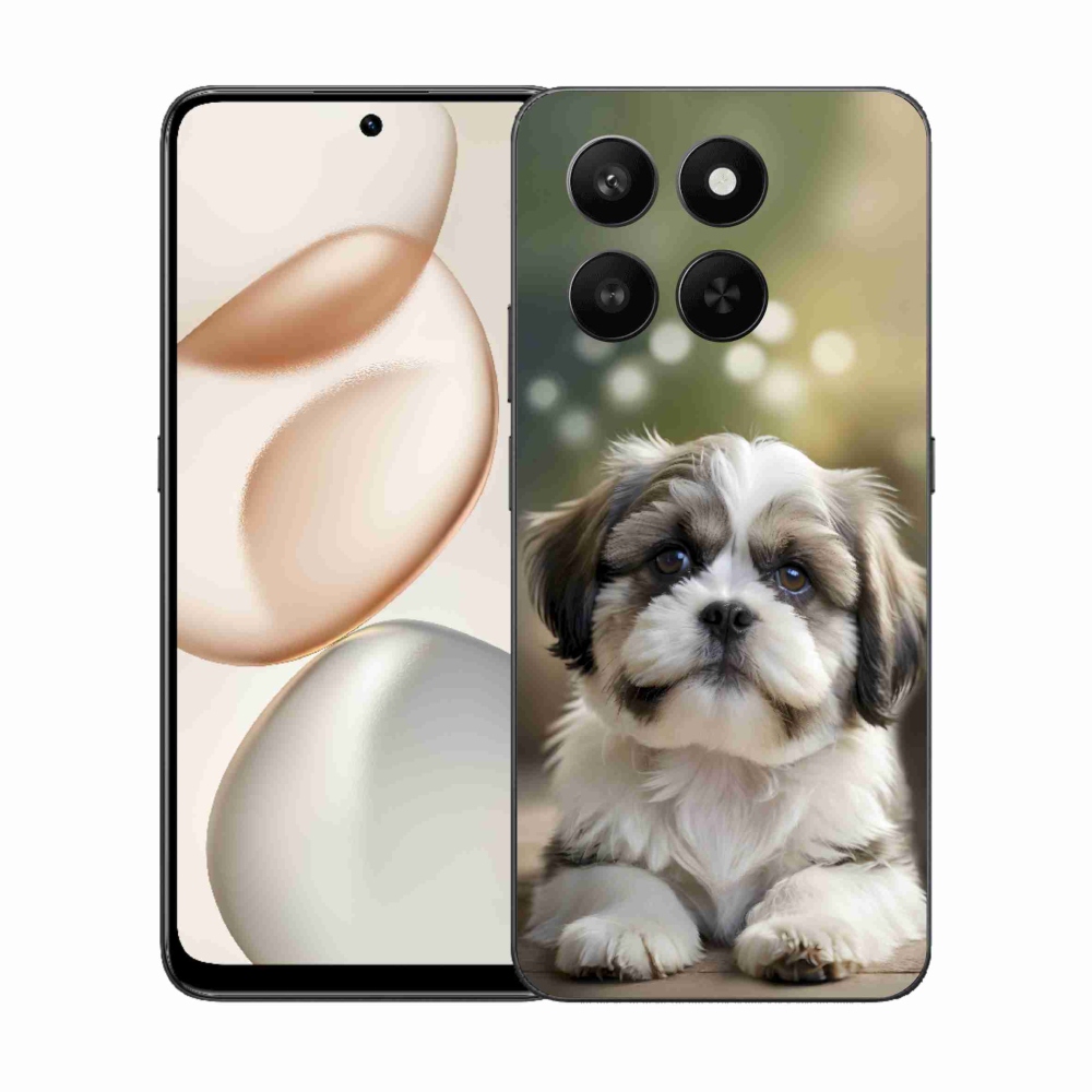 Gelový kryt mmCase na Honor 400 Smart 5G/4G/Honor X7d - roztomilý shih-tzu