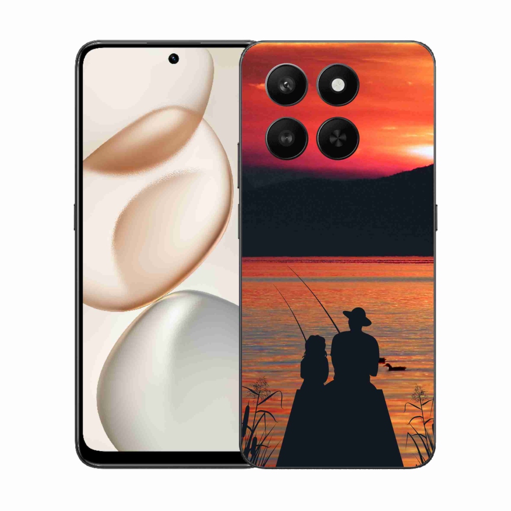 Gelový kryt mmCase na Honor 400 Smart 5G/4G/Honor X7d - rybaření 3