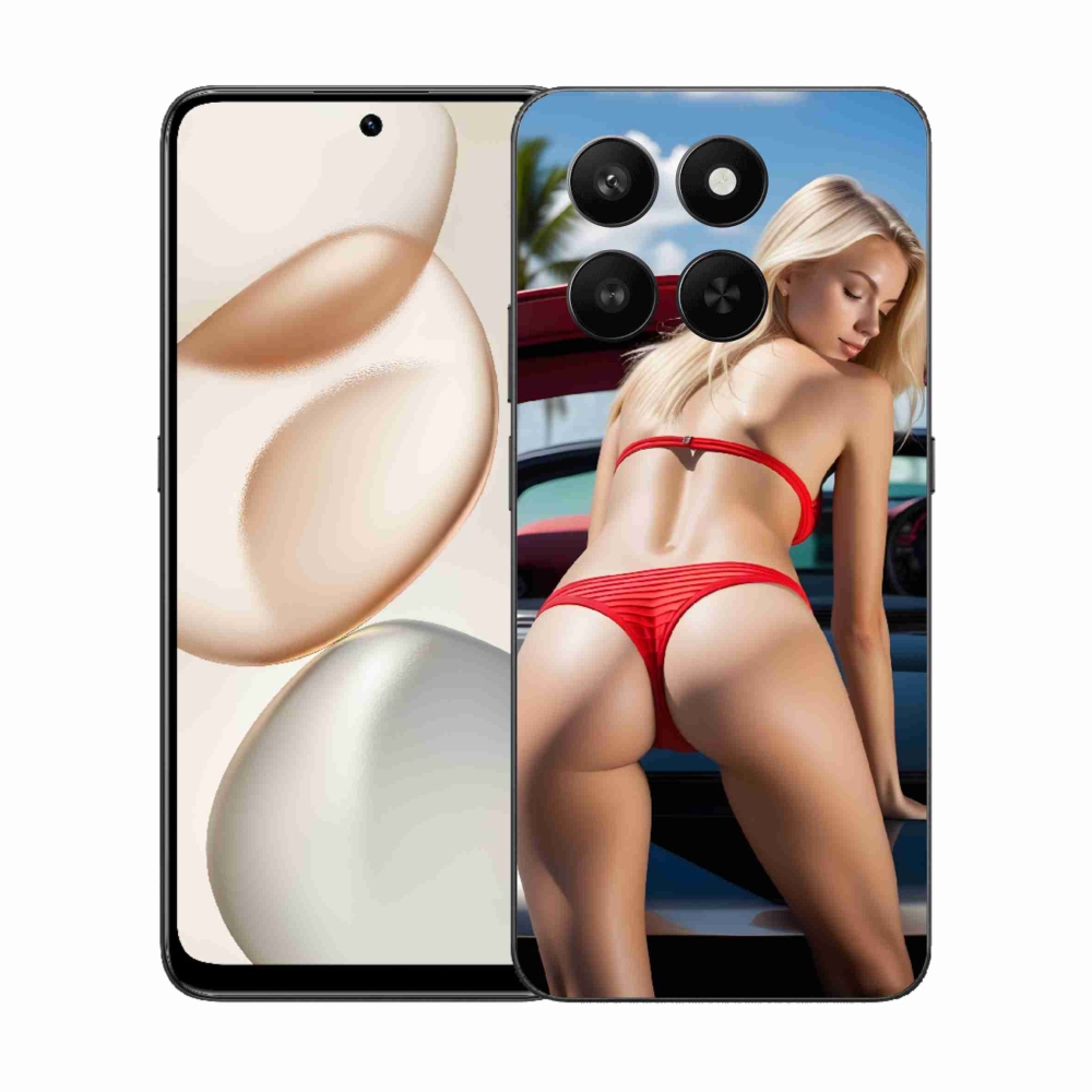 Gelový kryt mmCase na Honor 400 Smart 5G/4G/Honor X7d - sexy žena 2