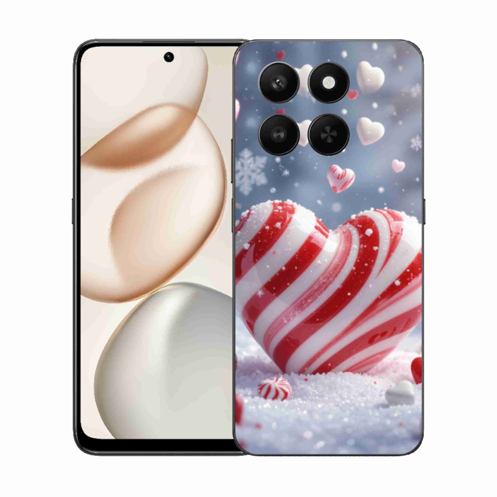 Gelový kryt mmCase na Honor 400 Smart 5G/4G/Honor X7d - sladké srdce
