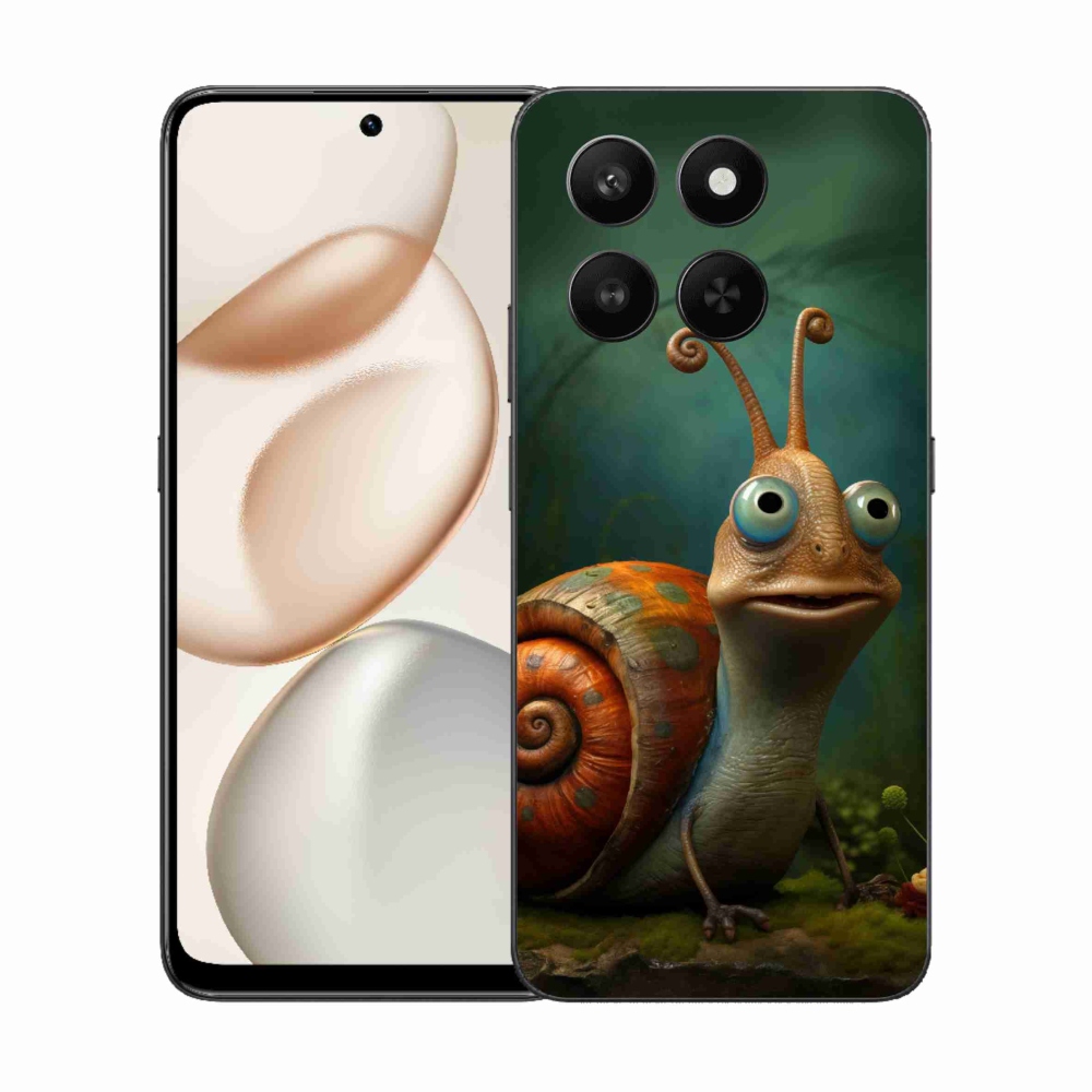 Gelový kryt mmCase na Honor 400 Smart 5G/4G/Honor X7d - šnek