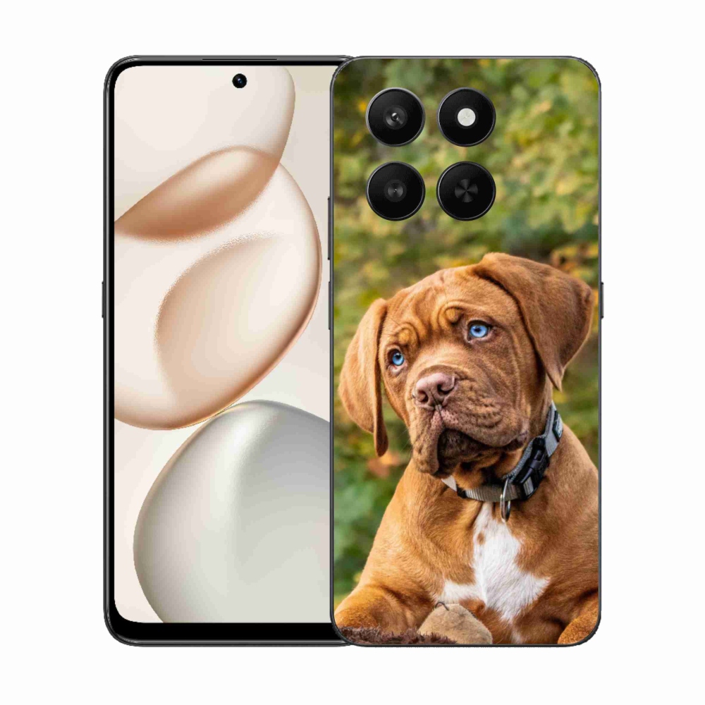 Gelový kryt mmCase na Honor 400 Smart 5G/4G/Honor X7d - štěně 