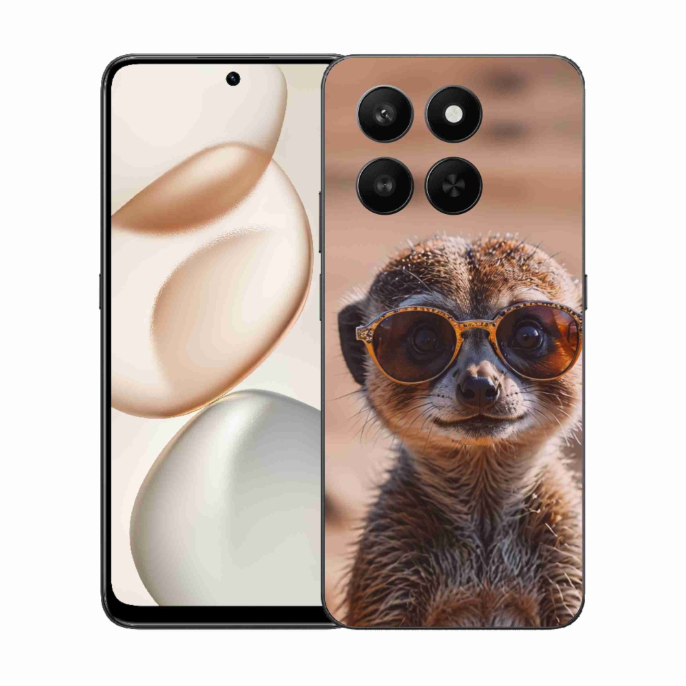 Gelový kryt mmCase na Honor 400 Smart 5G/4G/Honor X7d - stylová surikata