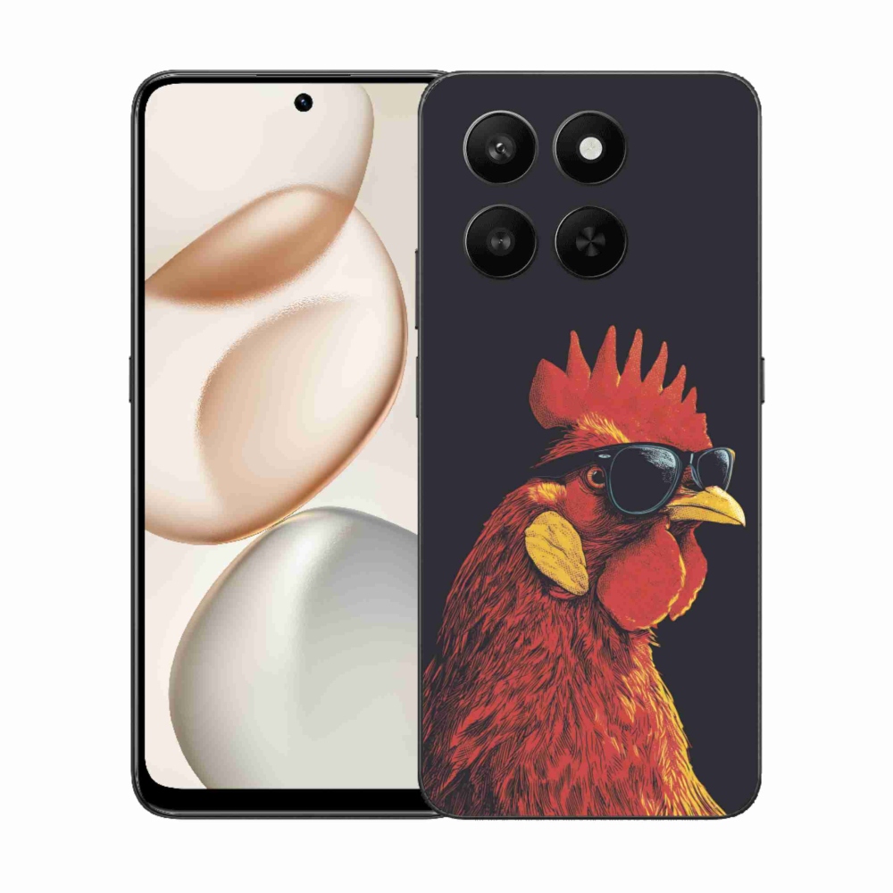 Gelový kryt mmCase na Honor 400 Smart 5G/4G/Honor X7d - stylový kohout