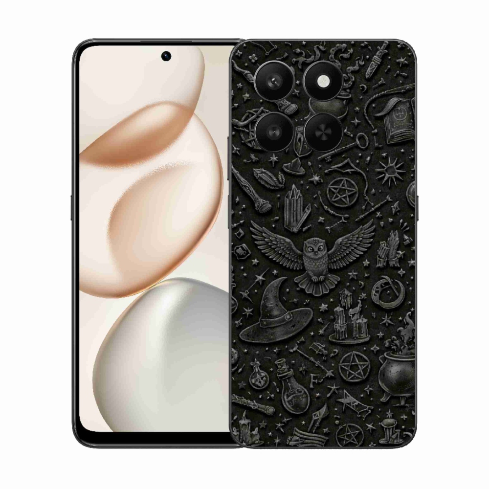 Gelový kryt mmCase na Honor 400 Smart 5G/4G/Honor X7d - tmavý magický svět