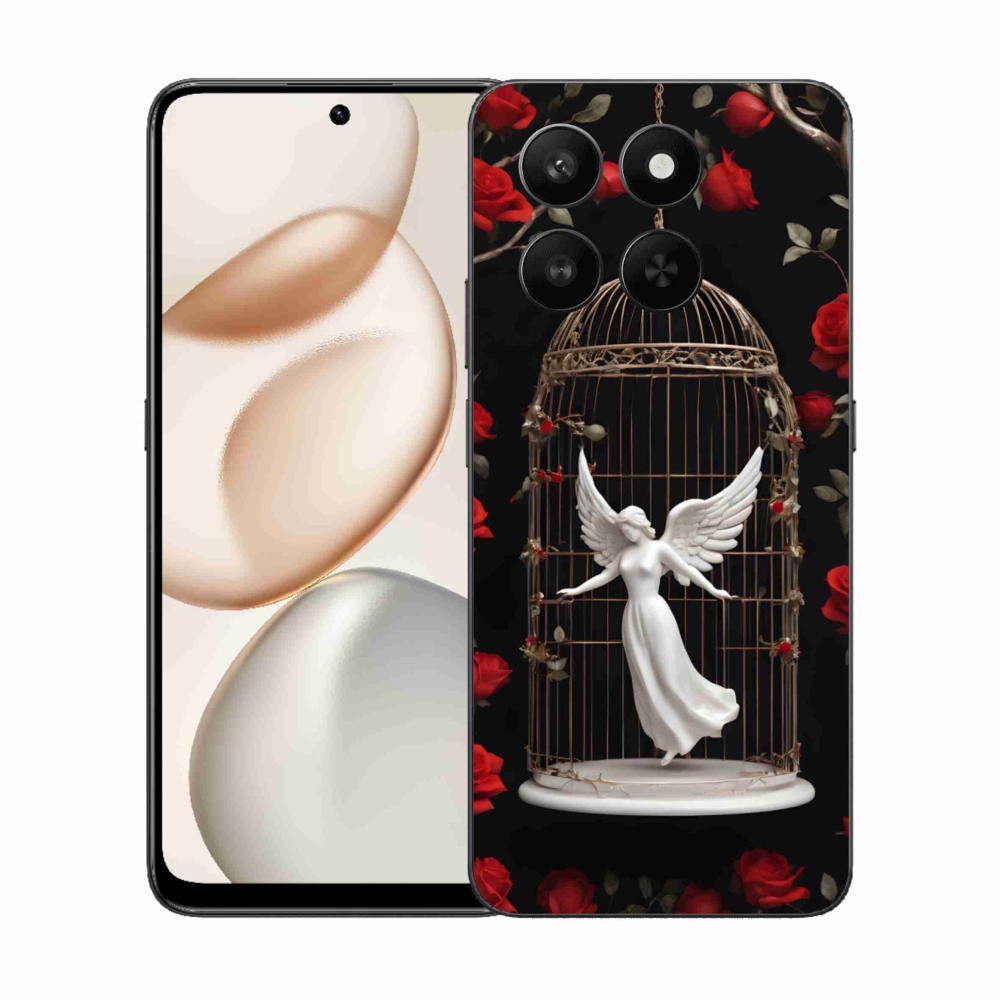 Gelový kryt mmCase na Honor 400 Smart 5G/4G/Honor X7d - uvězněný anděl