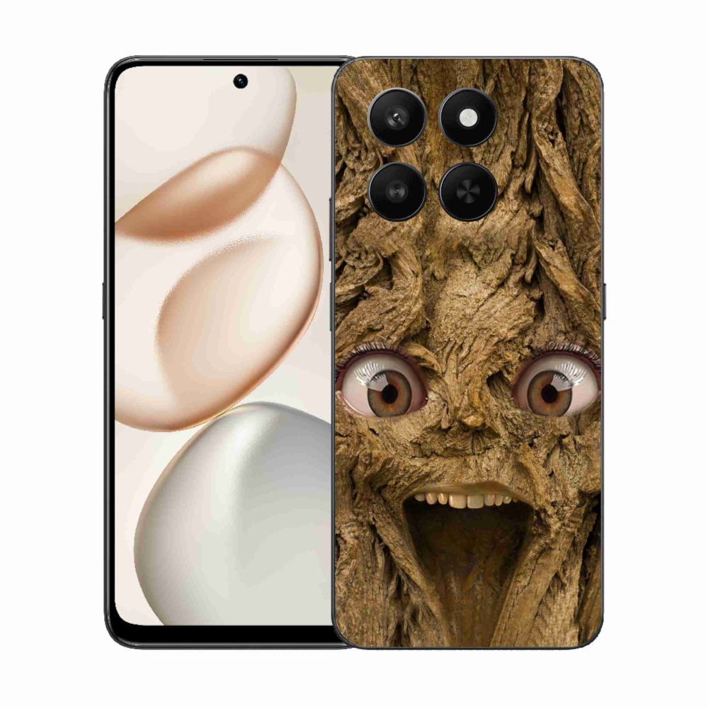 Gelový kryt mmCase na Honor 400 Smart 5G/4G/Honor X7d - veselý strom s očima