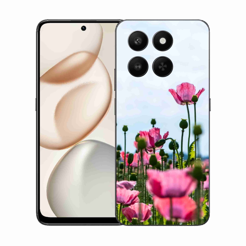 Gelový kryt mmCase na Honor 400 Smart 5G/4G/Honor X7d - vlčí mák