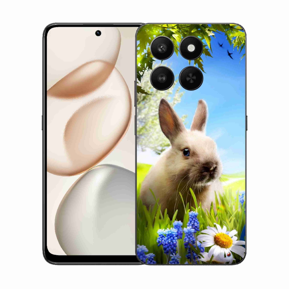 Gelový kryt mmCase na Honor 400 Smart 5G/4G/Honor X7d - zajíček