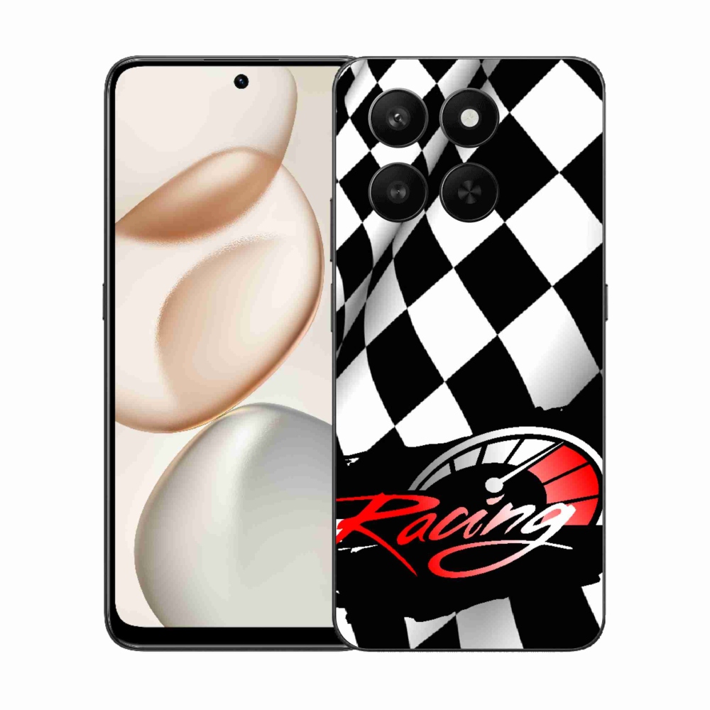 Gelový kryt mmCase na Honor 400 Smart 5G/4G/Honor X7d - závodění