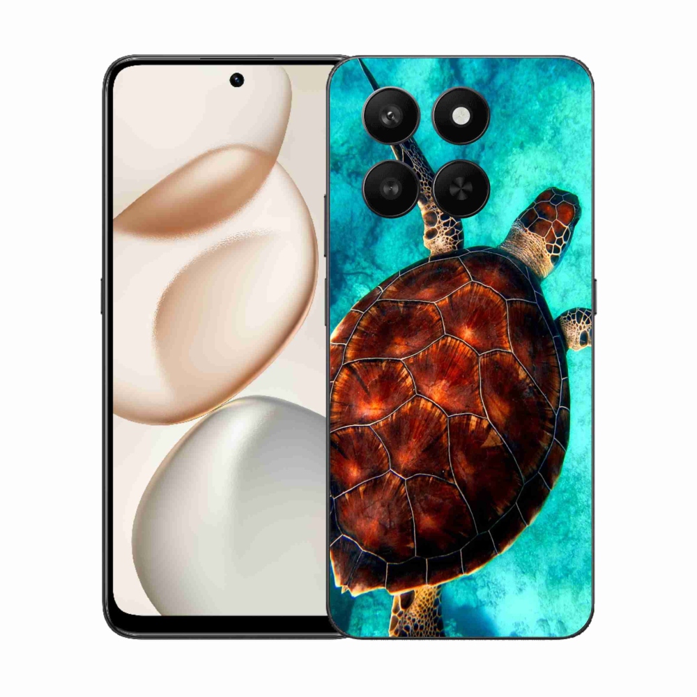 Gelový kryt mmCase na Honor 400 Smart 5G/4G/Honor X7d - želva