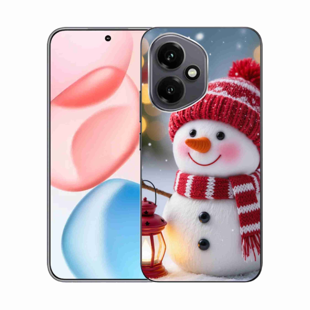 Gelový kryt mmCase na Honor 400 - sněhulák 2