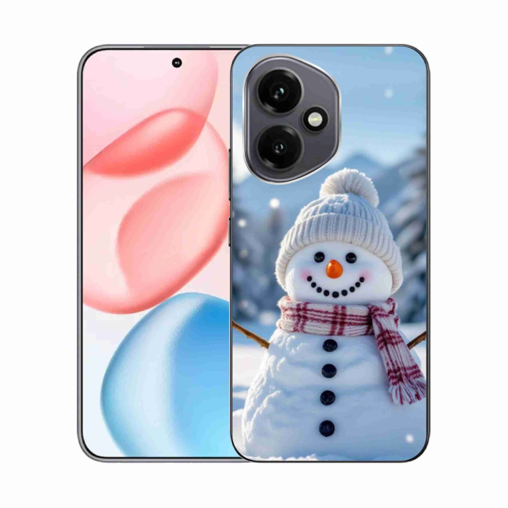 Gelový kryt mmCase na Honor 400 - sněhulák 3