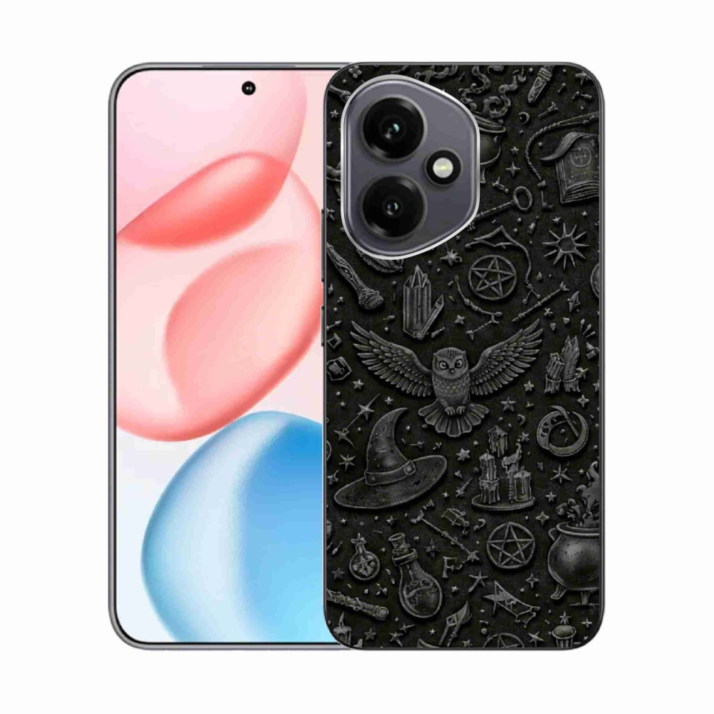 Gelový kryt mmCase na Honor 400 - tmavý magický svět
