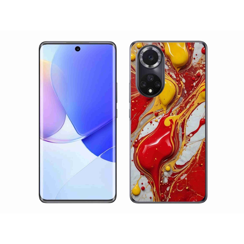 Gelový kryt mmCase na Honor 50 - abstraktní motiv 42
