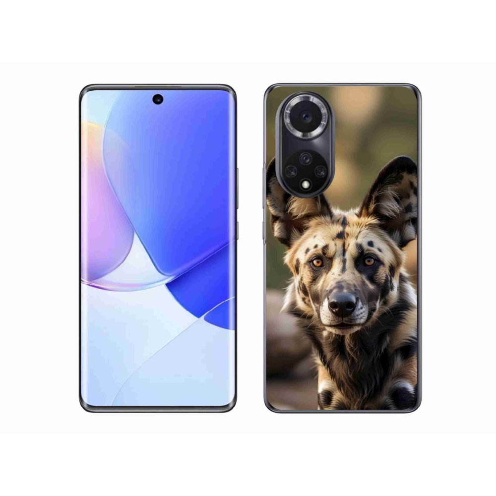 Gelový kryt mmCase na Honor 50 - africký divoký pes
