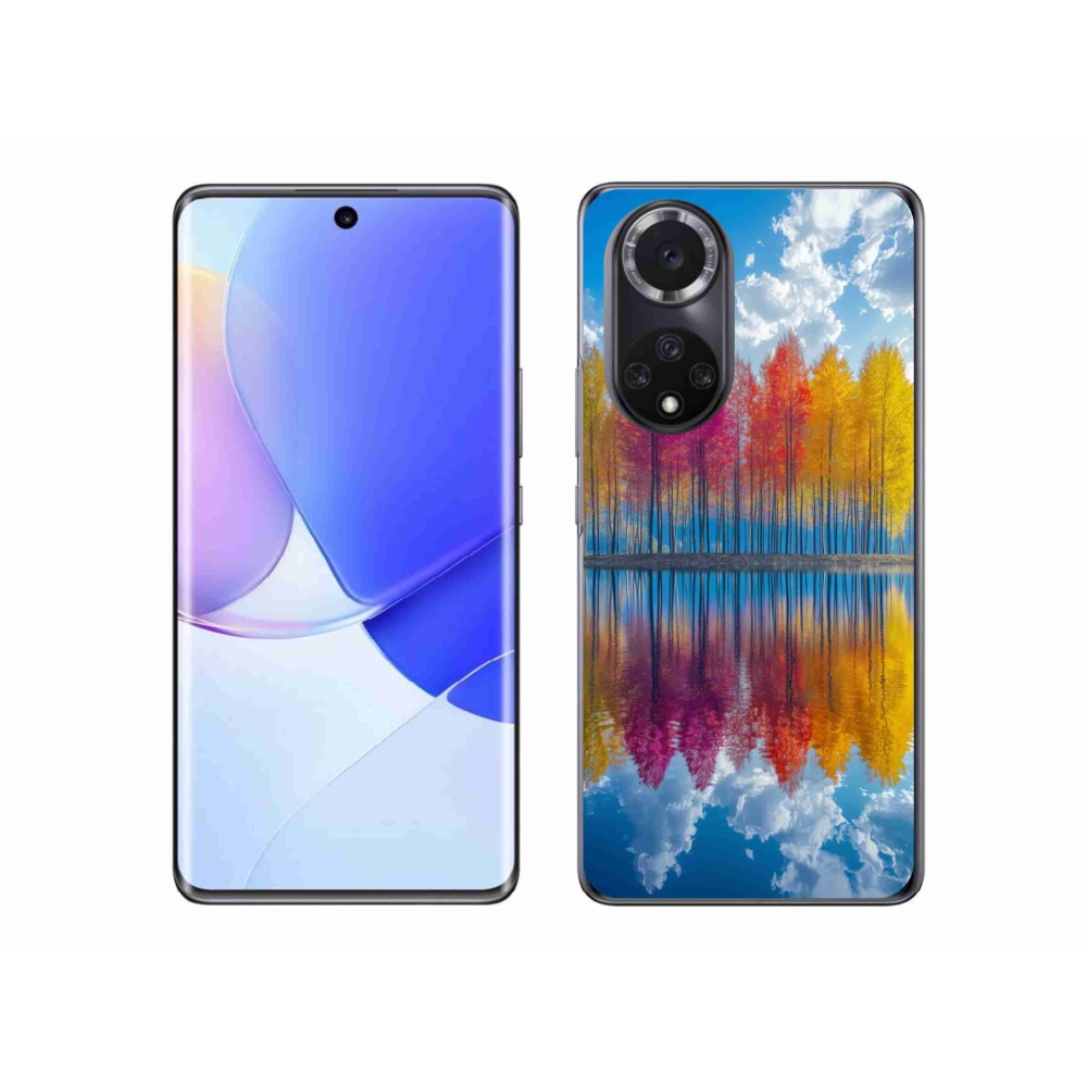 Gelový kryt mmCase na Honor 50 - barevné stromy