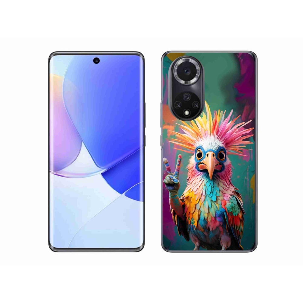 Gelový kryt mmCase na Honor 50 - barevný rebel