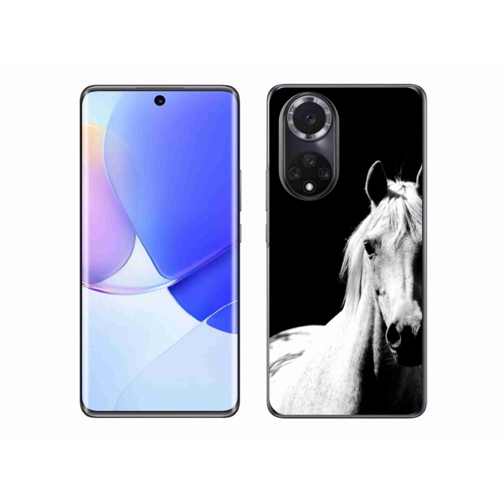 Gelový kryt mmCase na Honor 50 - bílý kůň 5
