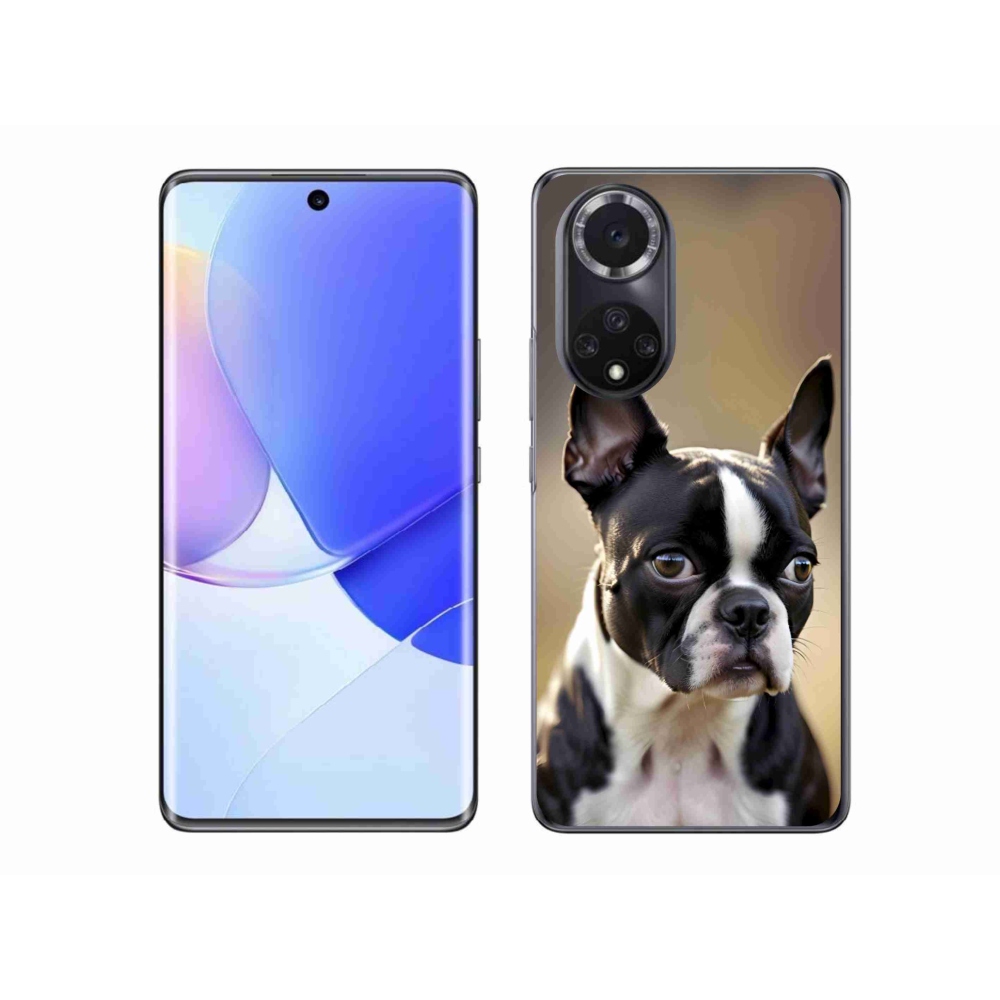 Gelový kryt mmCase na Honor 50 - bostonský teriér