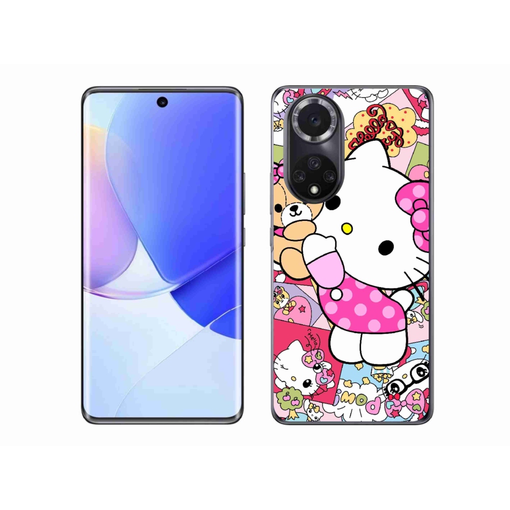 Gelový kryt mmCase na Honor 50 - cute kitty